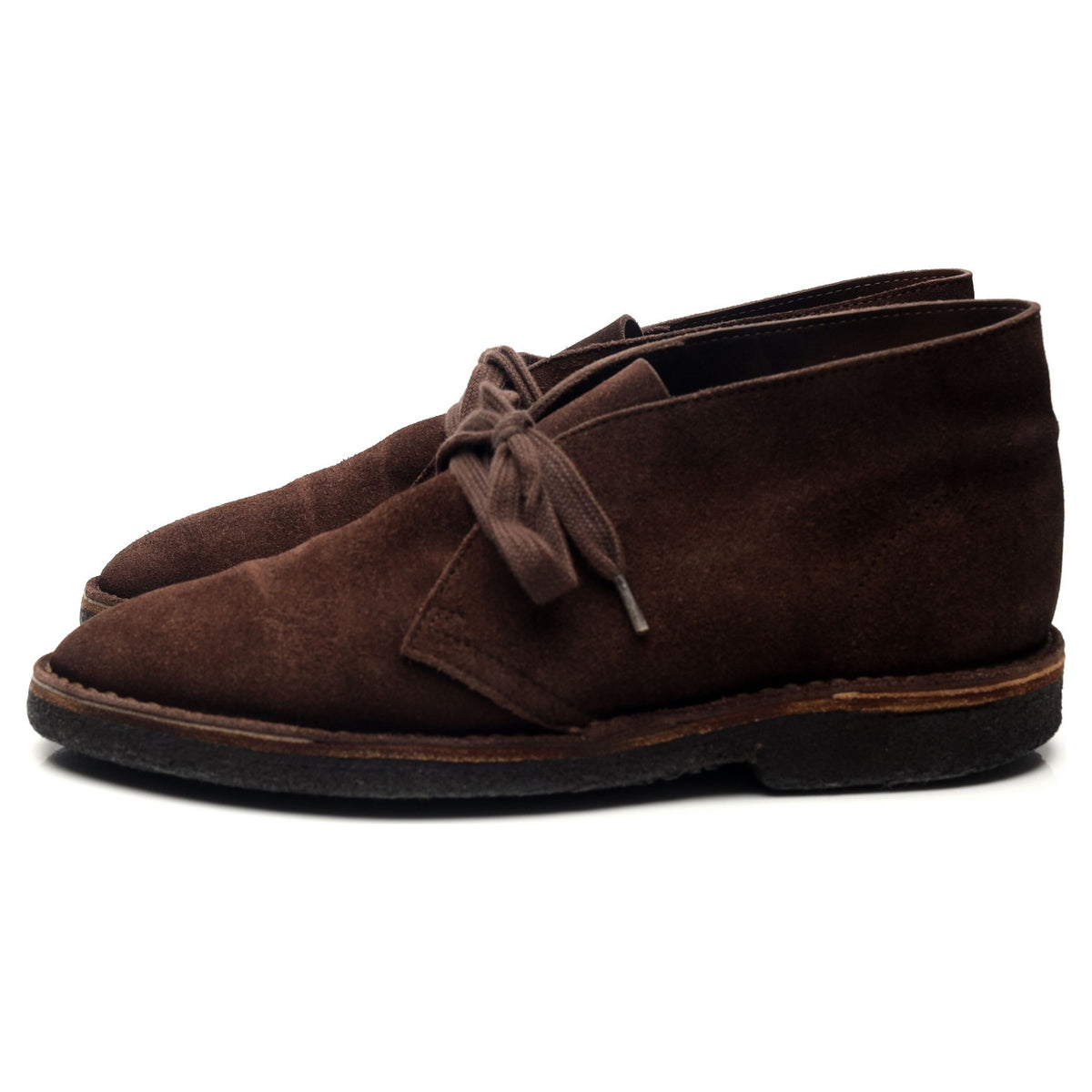 Dark Brown Suede Chukka Boots UK 6.5