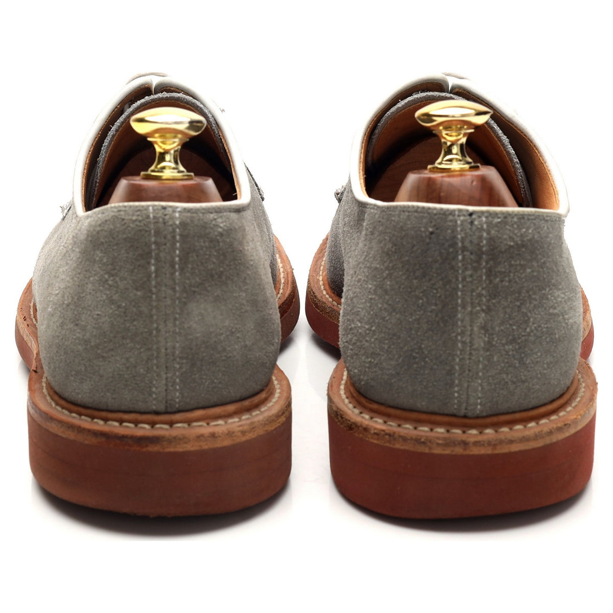 &#39;Fulbeck&#39; Grey Suede Derby UK 8 F