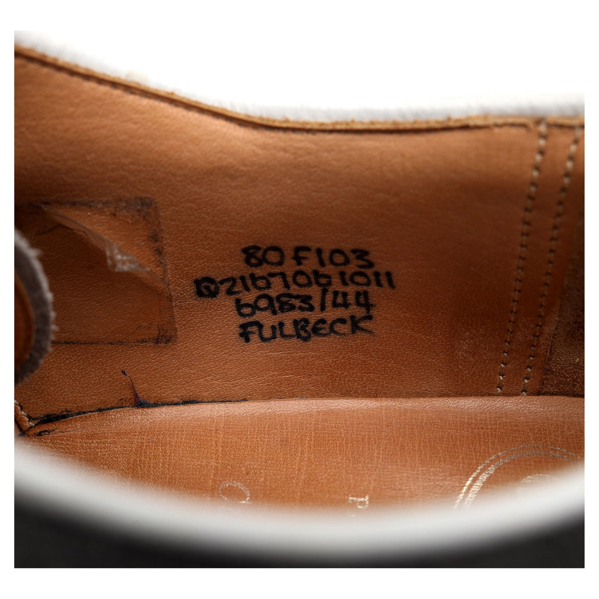 &#39;Fulbeck&#39; Grey Suede Derby UK 8 F