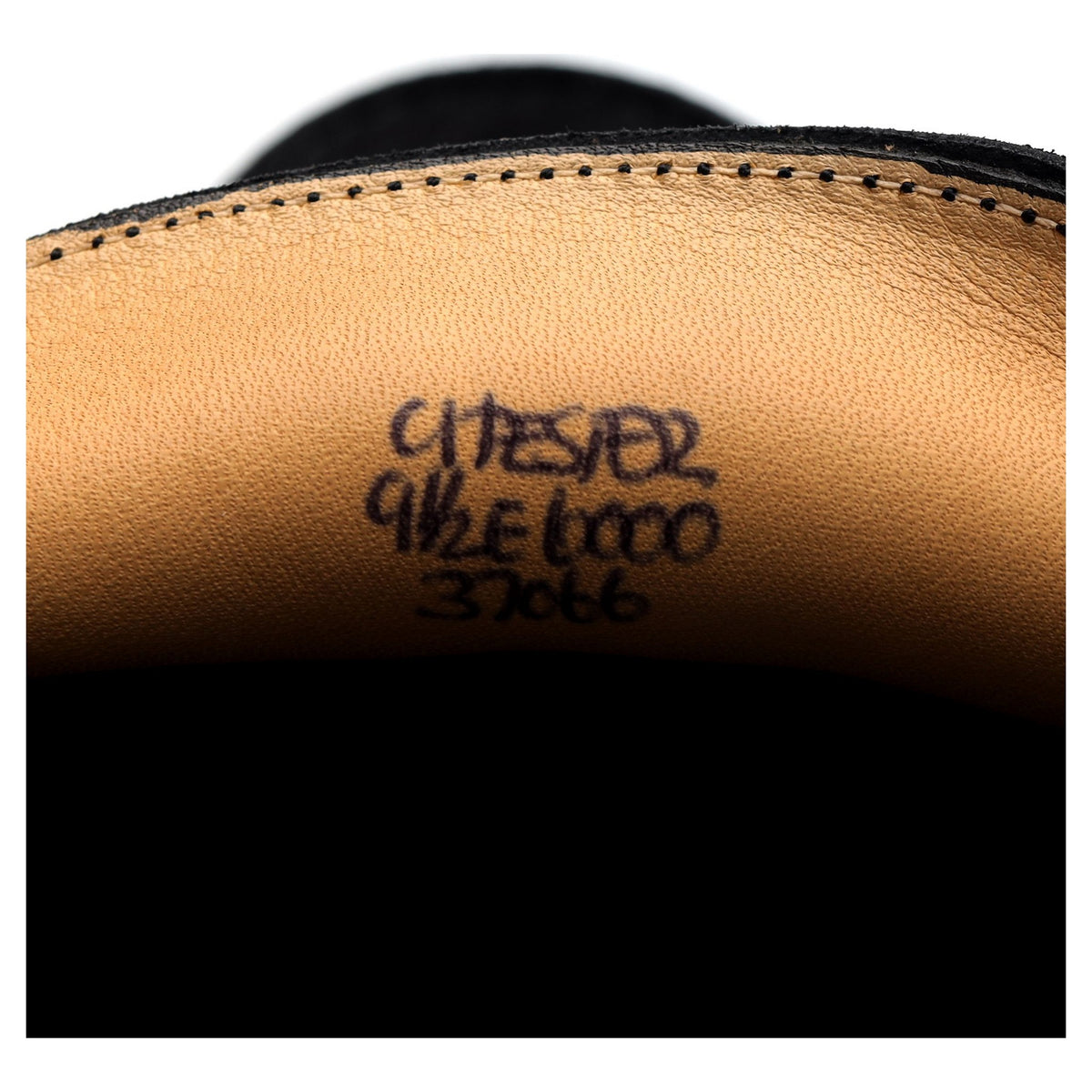 &#39;Chester&#39; Black Suede Loafers UK 9.5 E