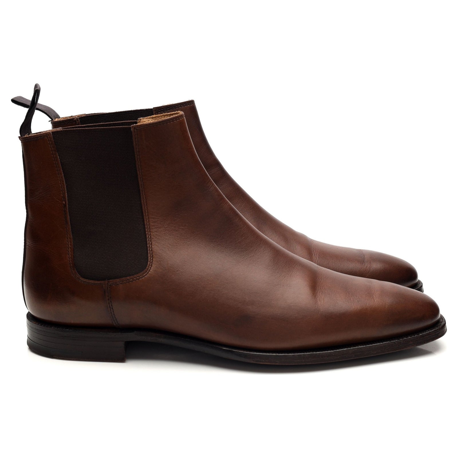 CROCKETT＆JONES　CHEVIOT　6E　ダークブラウン　カントリー Pembroke Tan Scotch Grain | Crockett & Jones – Crockett