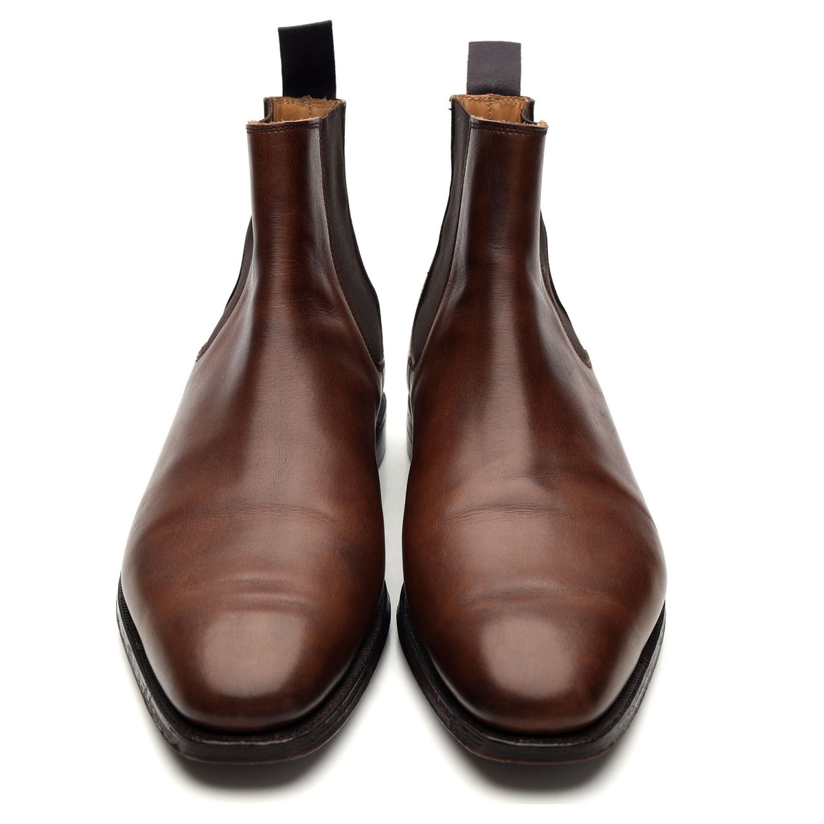 &#39;Cowdray&#39; Dark Brown Leather Chelsea Boots UK 7 E