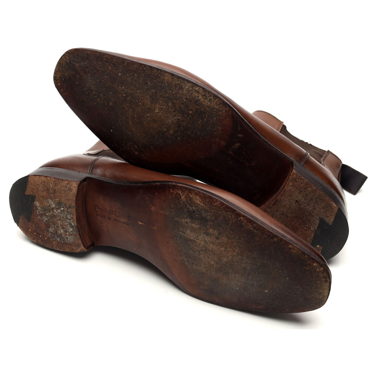 &#39;Cowdray&#39; Dark Brown Leather Chelsea Boots UK 7 E