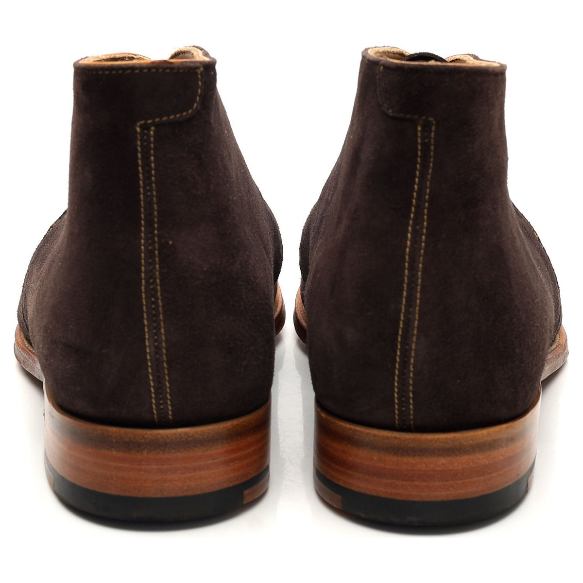 &#39;Devonshire&#39; Dark Brown Suede Chukka Boots UK 9.5 F
