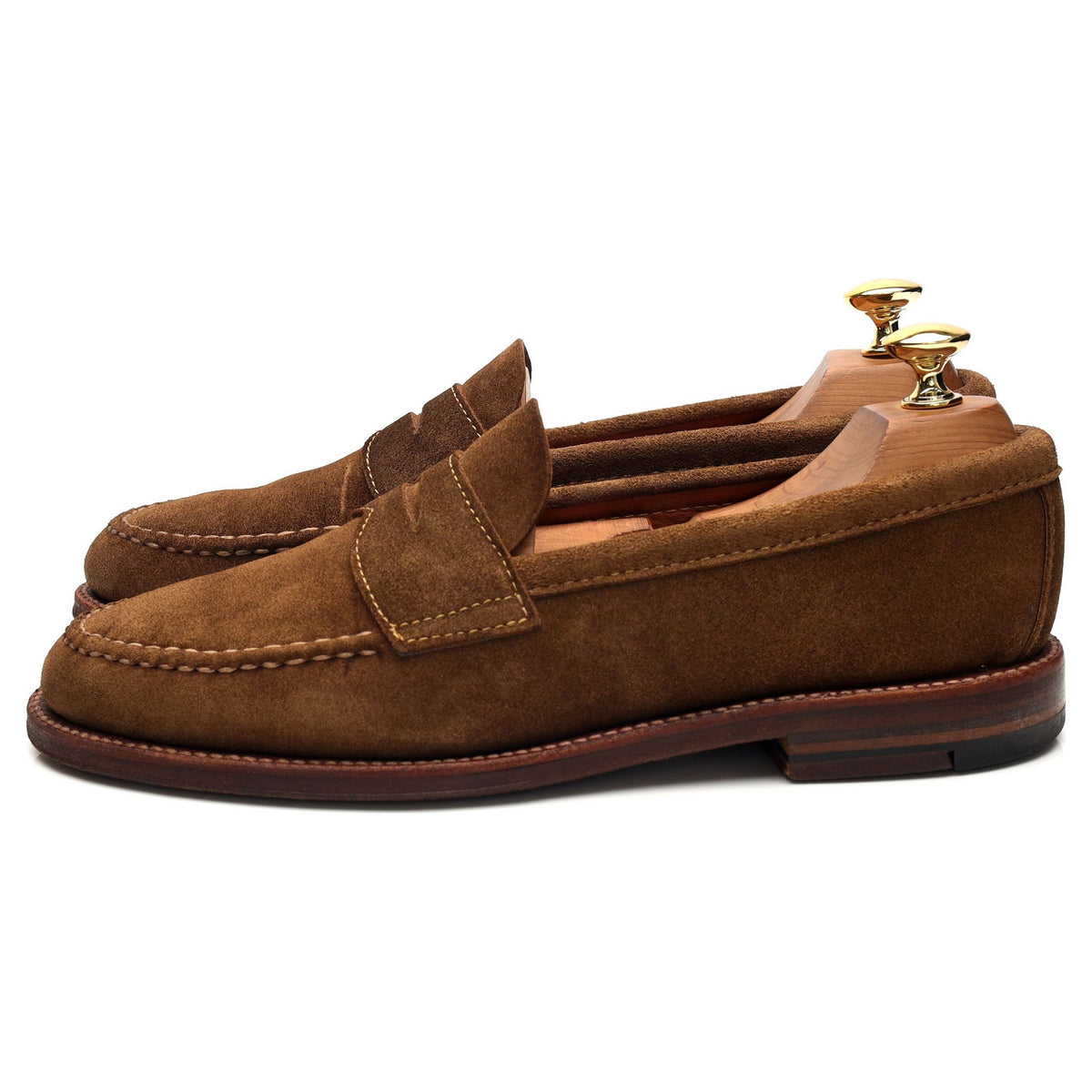 &#39;62437&#39; Snuff Brown Suede Loafer UK 6.5 US 7 D