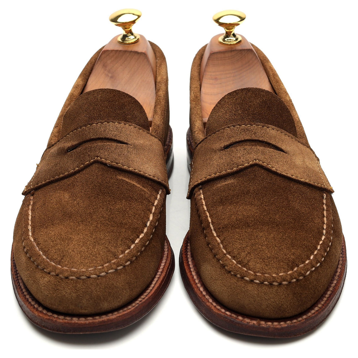 &#39;62437&#39; Snuff Brown Suede Loafer UK 6.5 US 7 D