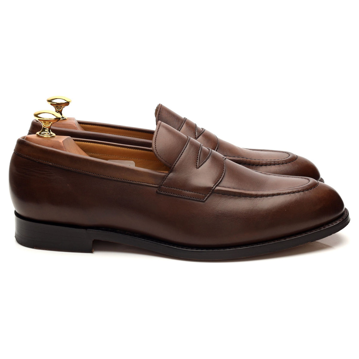 Brown Leather Loafers UK 7.5