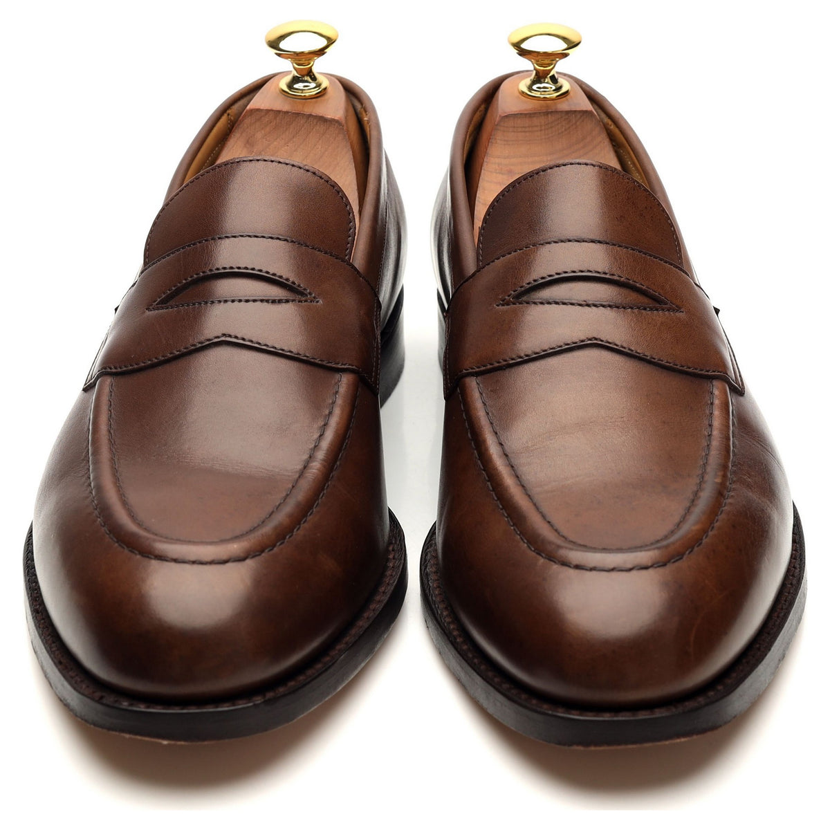 Brown Leather Loafers UK 7.5