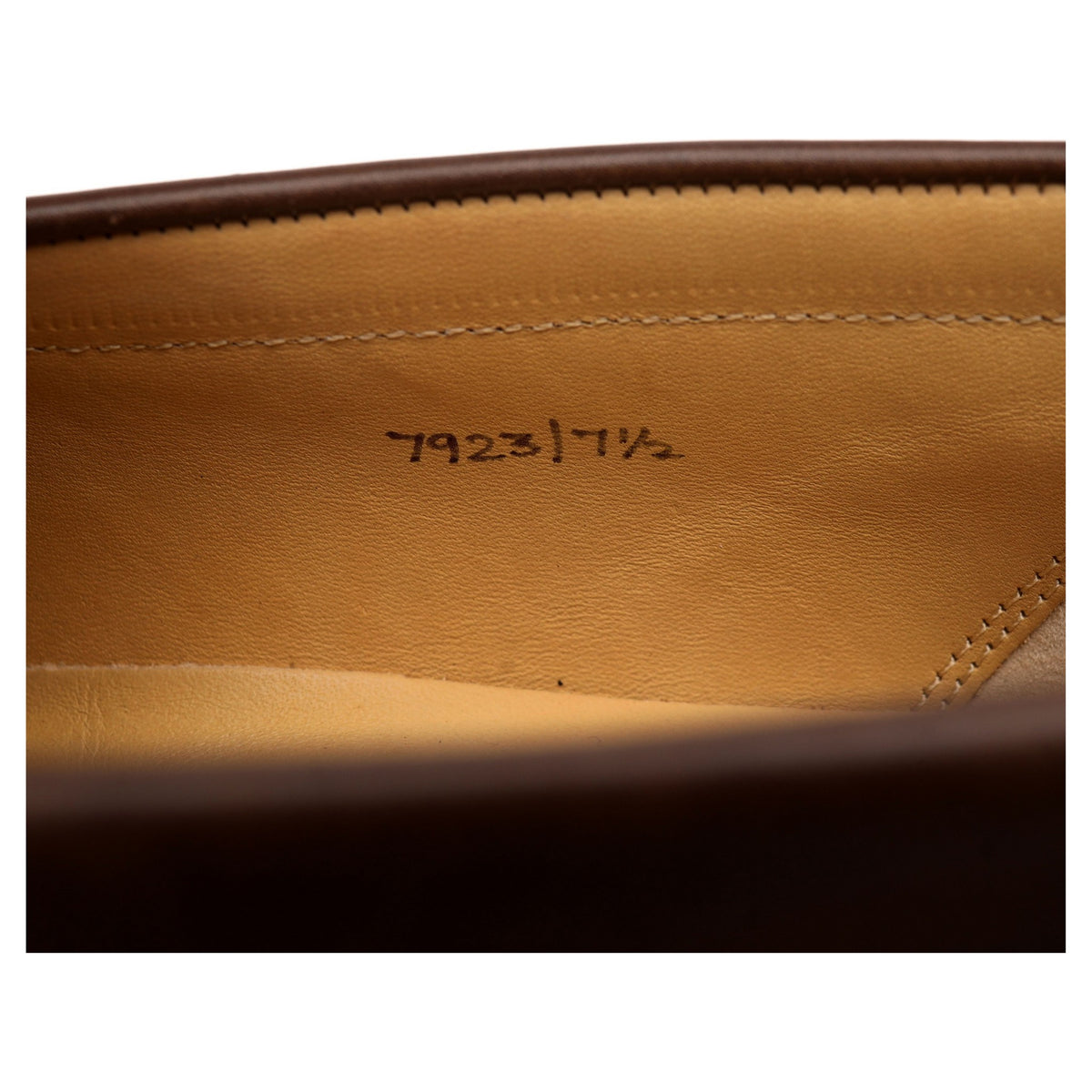 Brown Leather Loafers UK 7.5