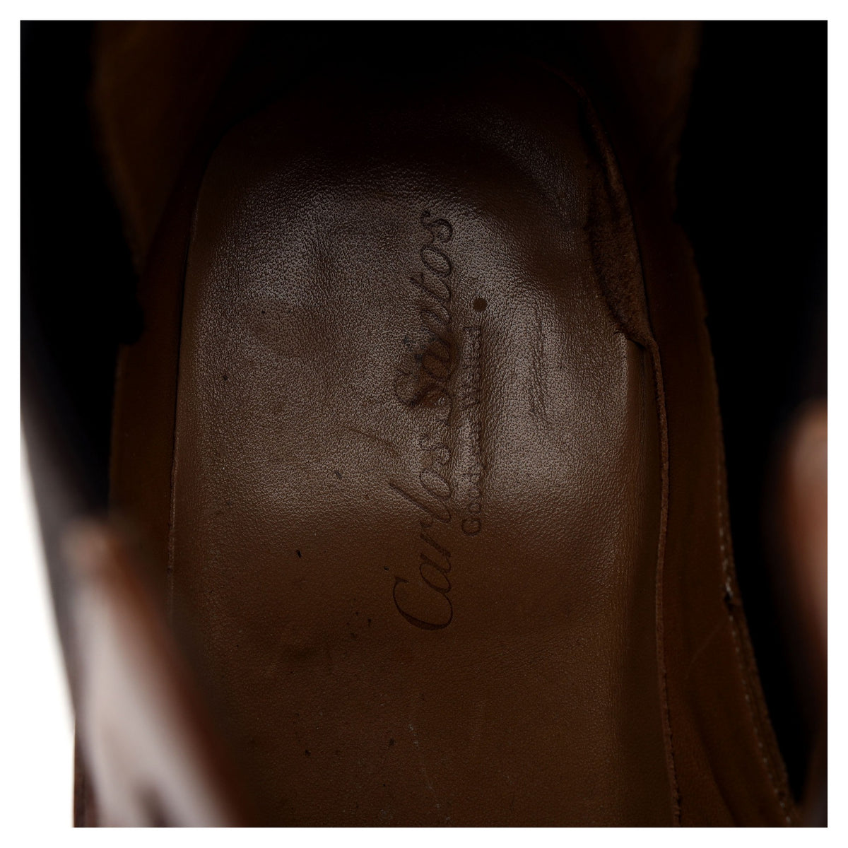 &#39;778&#39; Tan Brown Leather Chelsea Boots UK 10