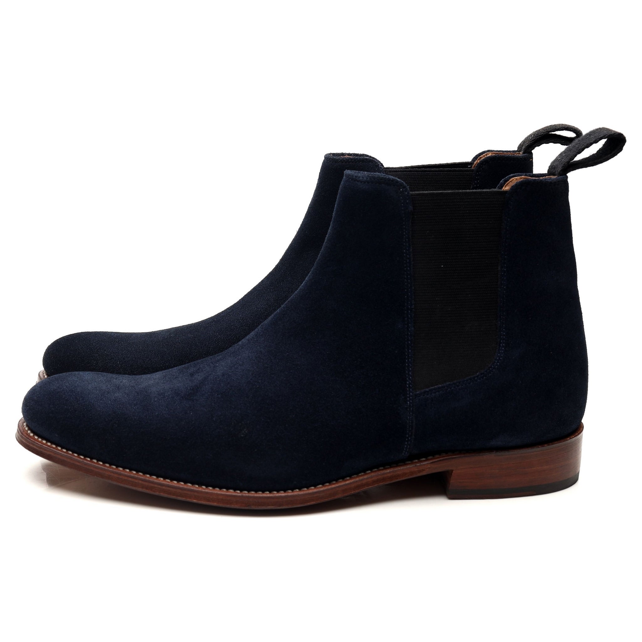 Navy chelsea hot sale boots mens