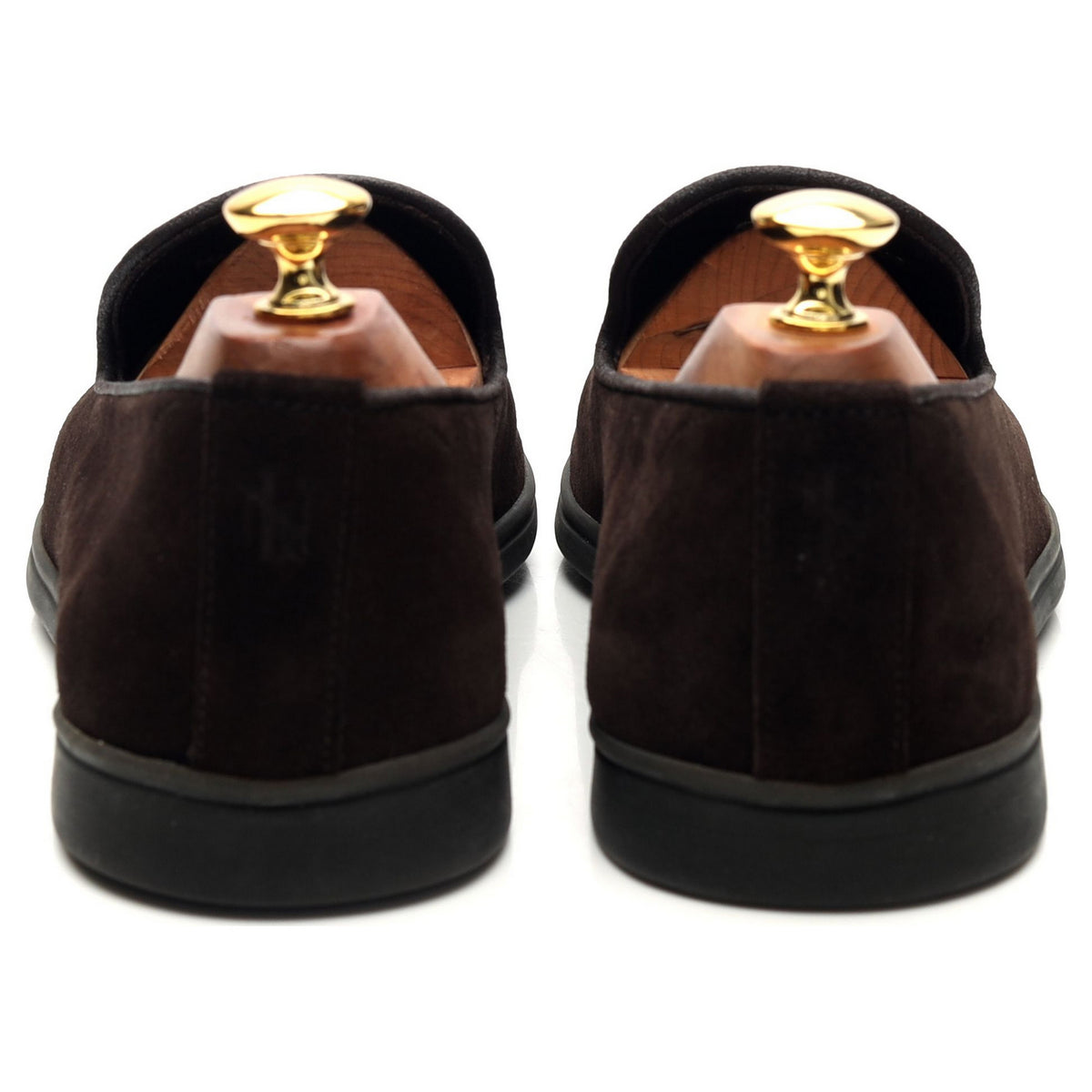 &#39;All Day Slipper&#39; Dark Brown Suede UK 9