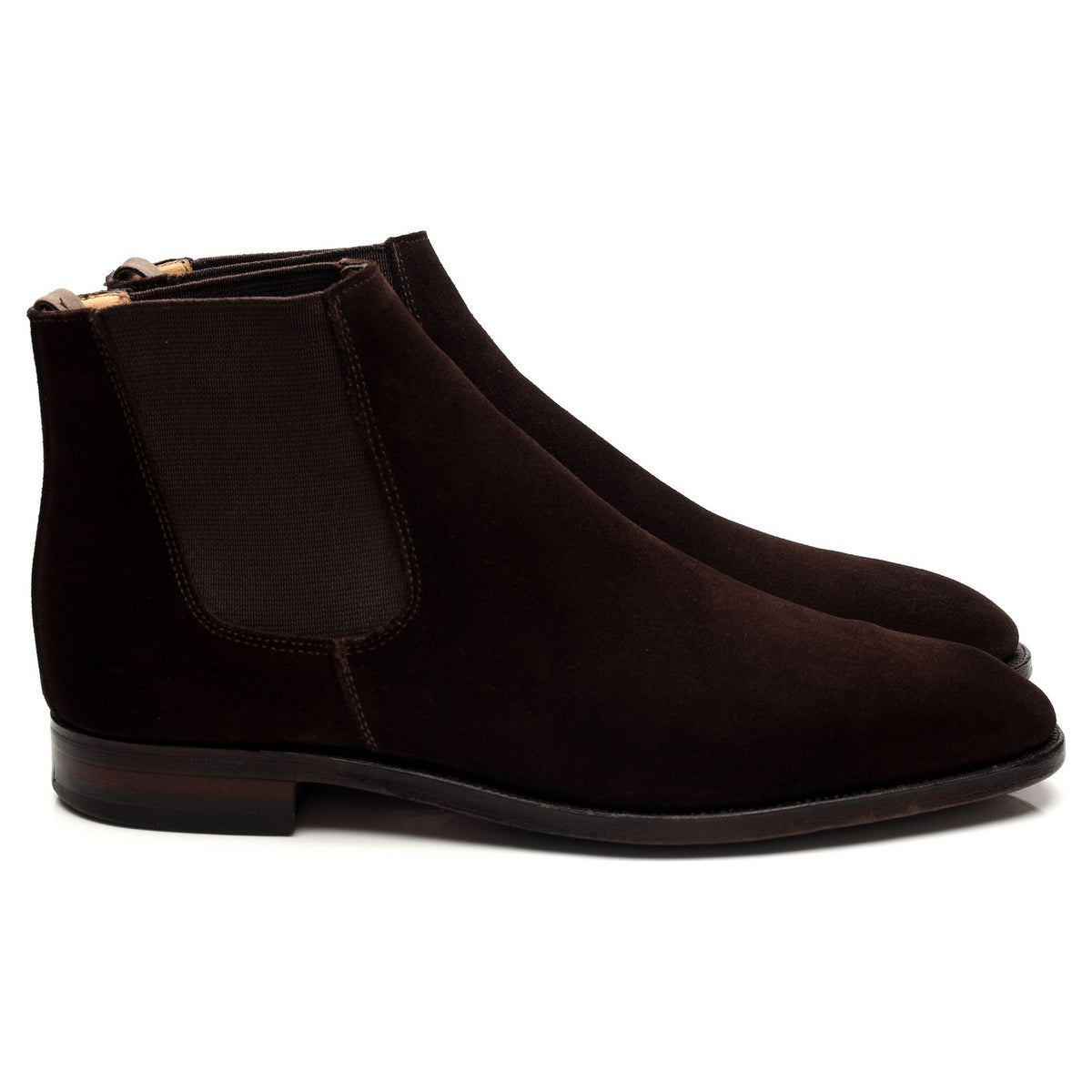 &#39;Ashford&#39; Dark Brown Suede Chelsea Boots UK 8.5 F