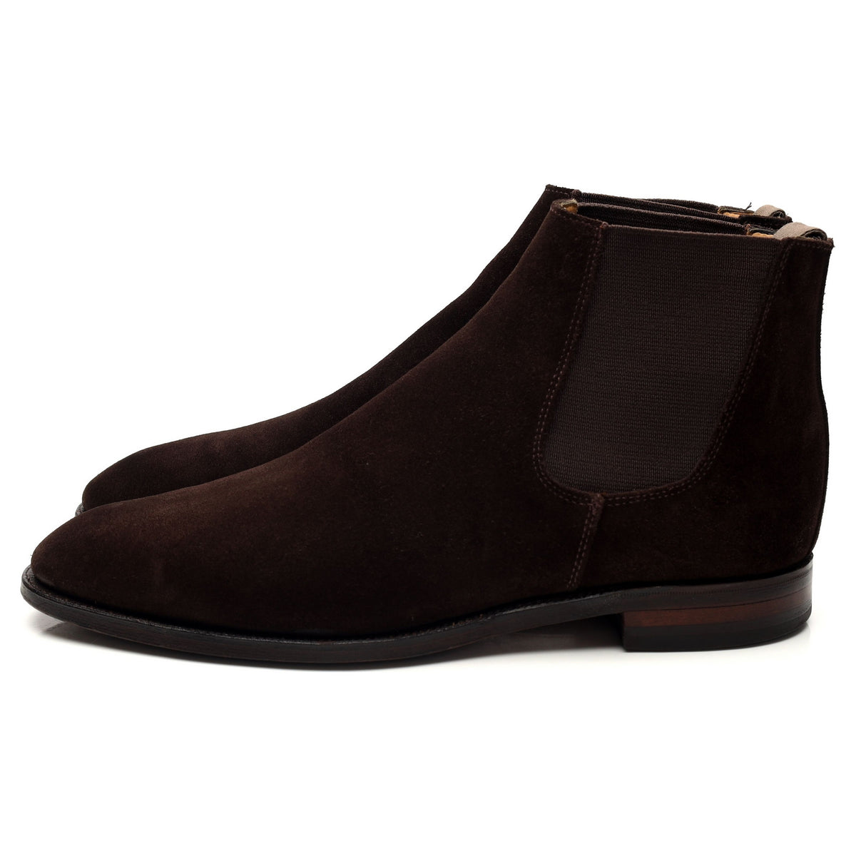 &#39;Ashford&#39; Dark Brown Suede Chelsea Boots UK 8.5 F