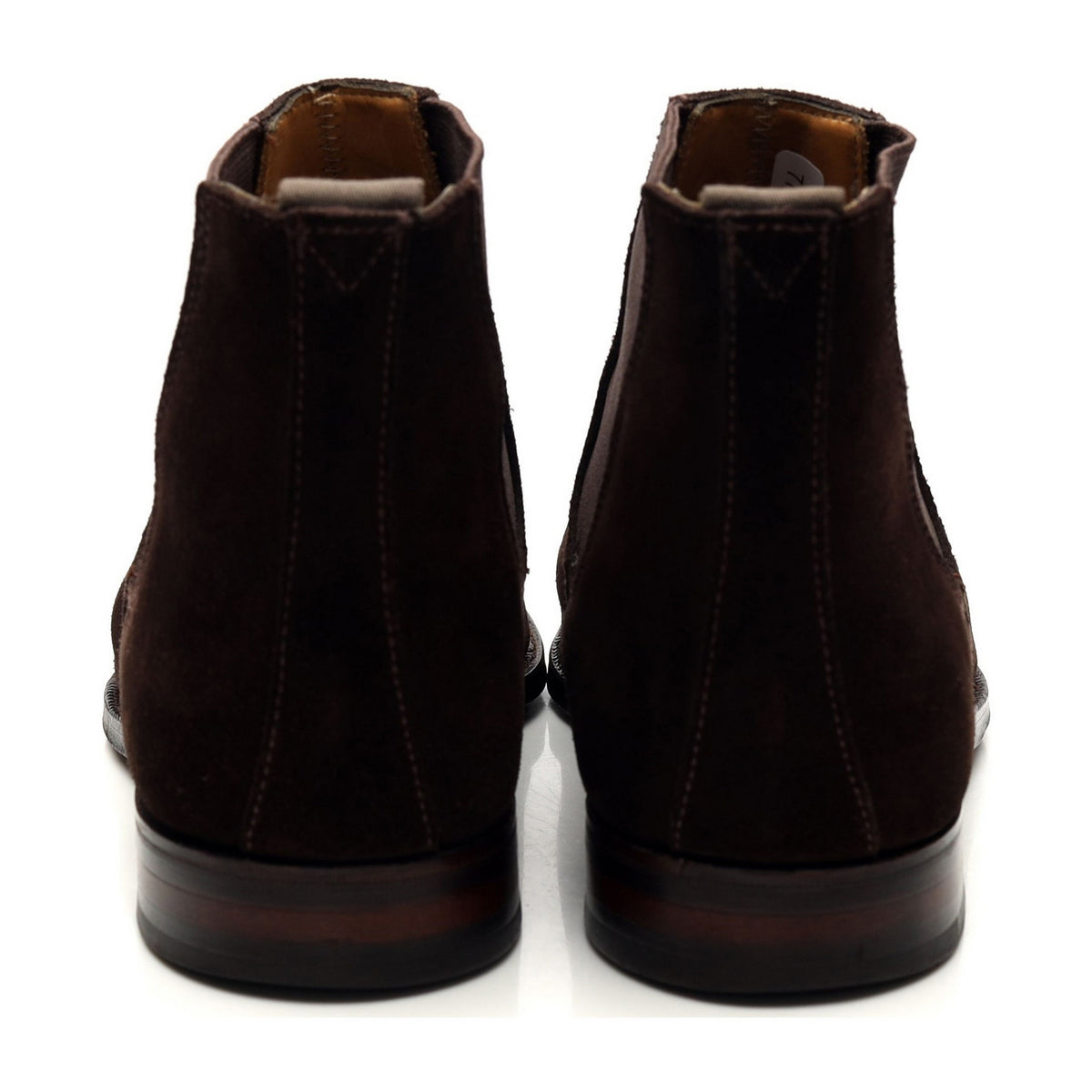 &#39;Ashford&#39; Dark Brown Suede Chelsea Boots UK 8.5 F