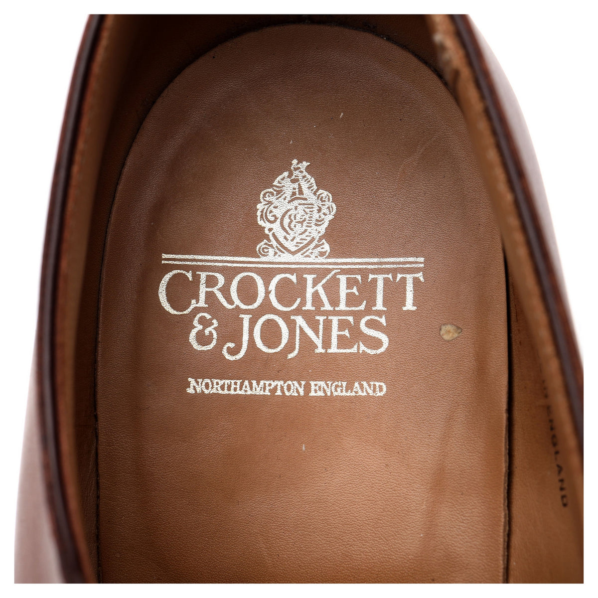 &#39;Draycott&#39; Tan Brown Cap Toe Derby UK 8.5 G