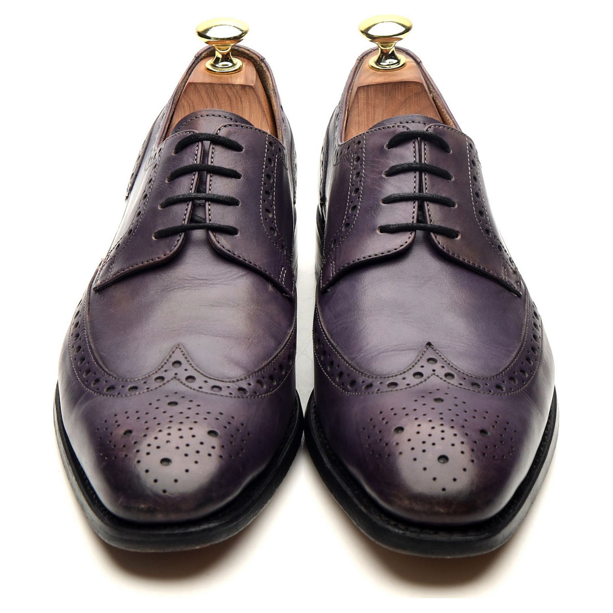 Mens clearance purple brogues