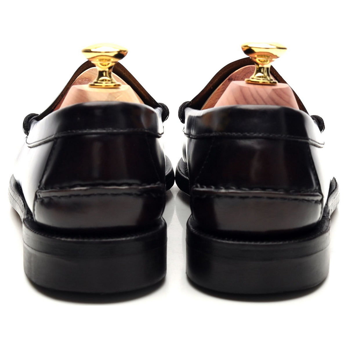 &#39;Dan&#39; Burgundy Leather Loafer UK 7