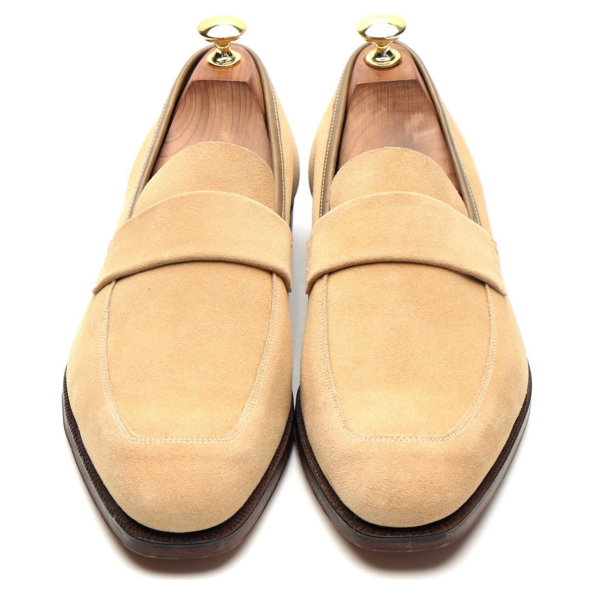 Richard James &#39;Walton&#39; Beige Suede Loafer UK 8.5 E