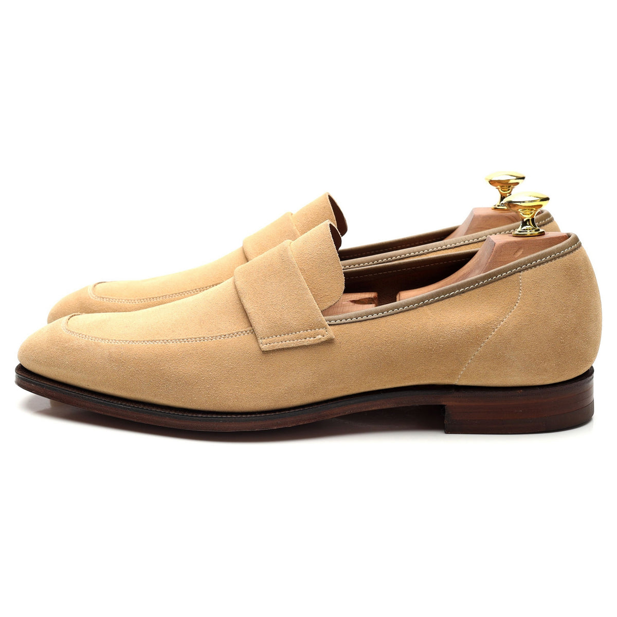 Richard James &#39;Walton&#39; Beige Suede Loafer UK 8.5 E