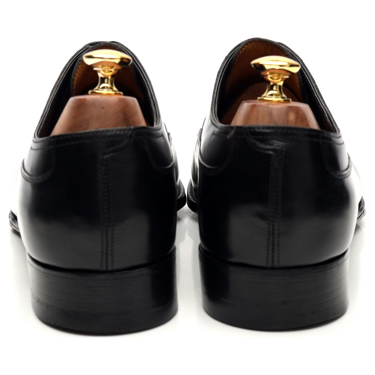 &#39;Vienna II&#39; Black Leather Oxford UK 10 E