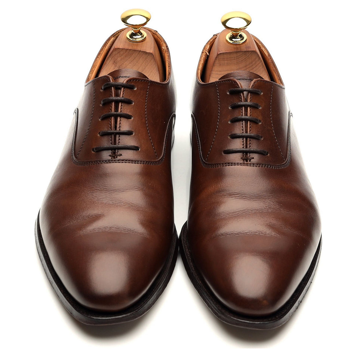 &#39;Wembley&#39; Brown Leather Oxford UK 6.5 E