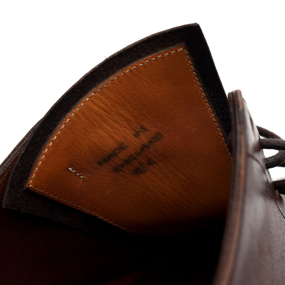 &#39;Highclere&#39; Brown Leather Oxford UK 8 E