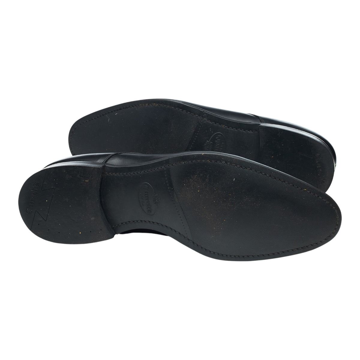 'Riches' Black Leather Derby UK 8.5 G