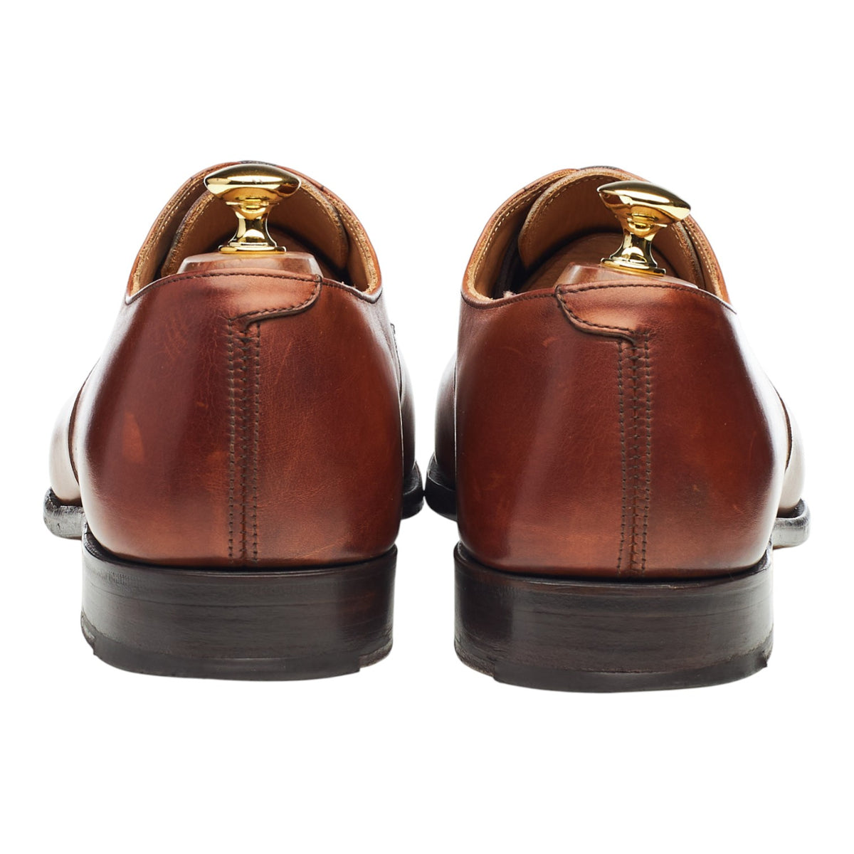 'Wiltshire' Tan Brown Leather Derby UK 10