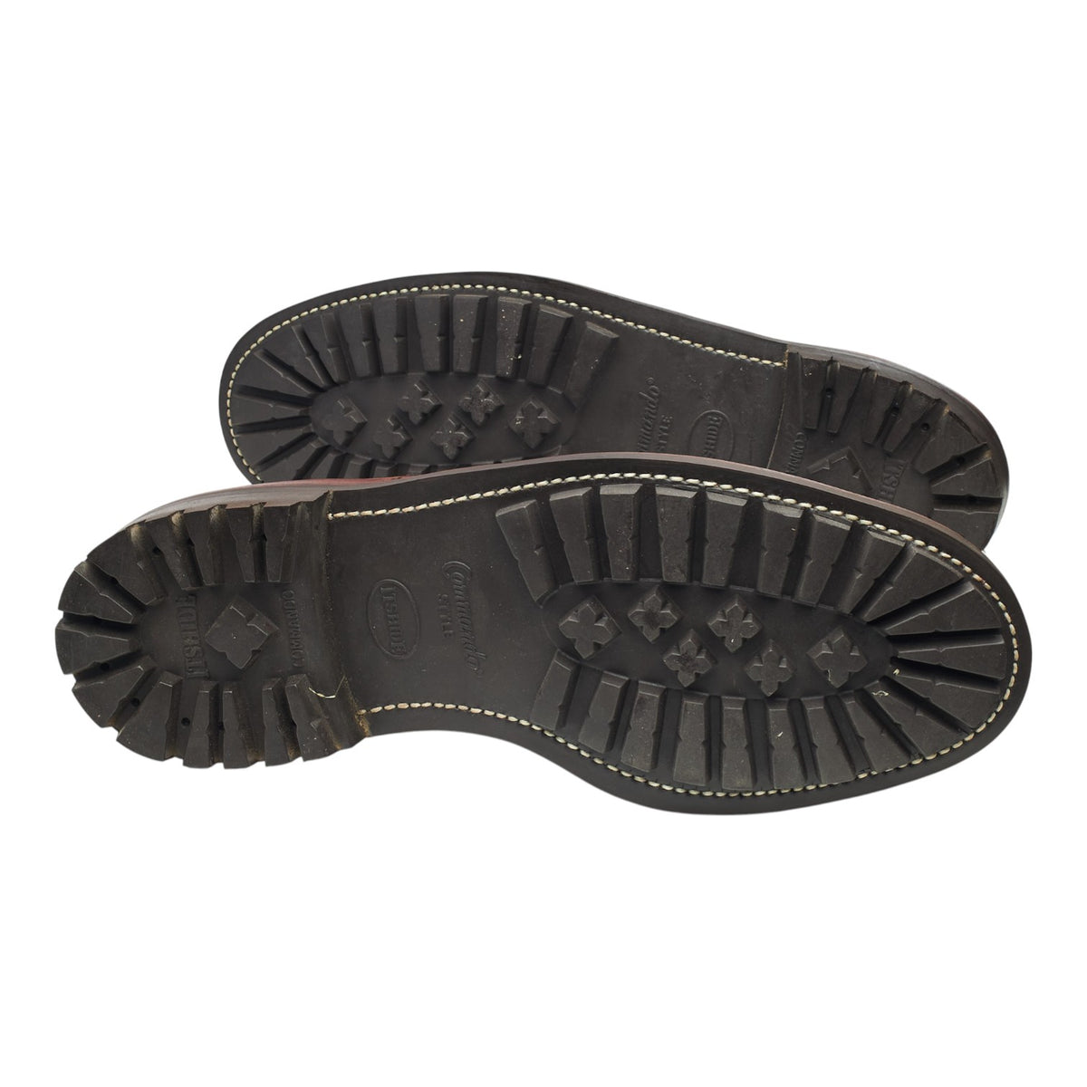 Hoggs of Fife 'Glengarry' Brown Leather Derby Brogues UK 11 G