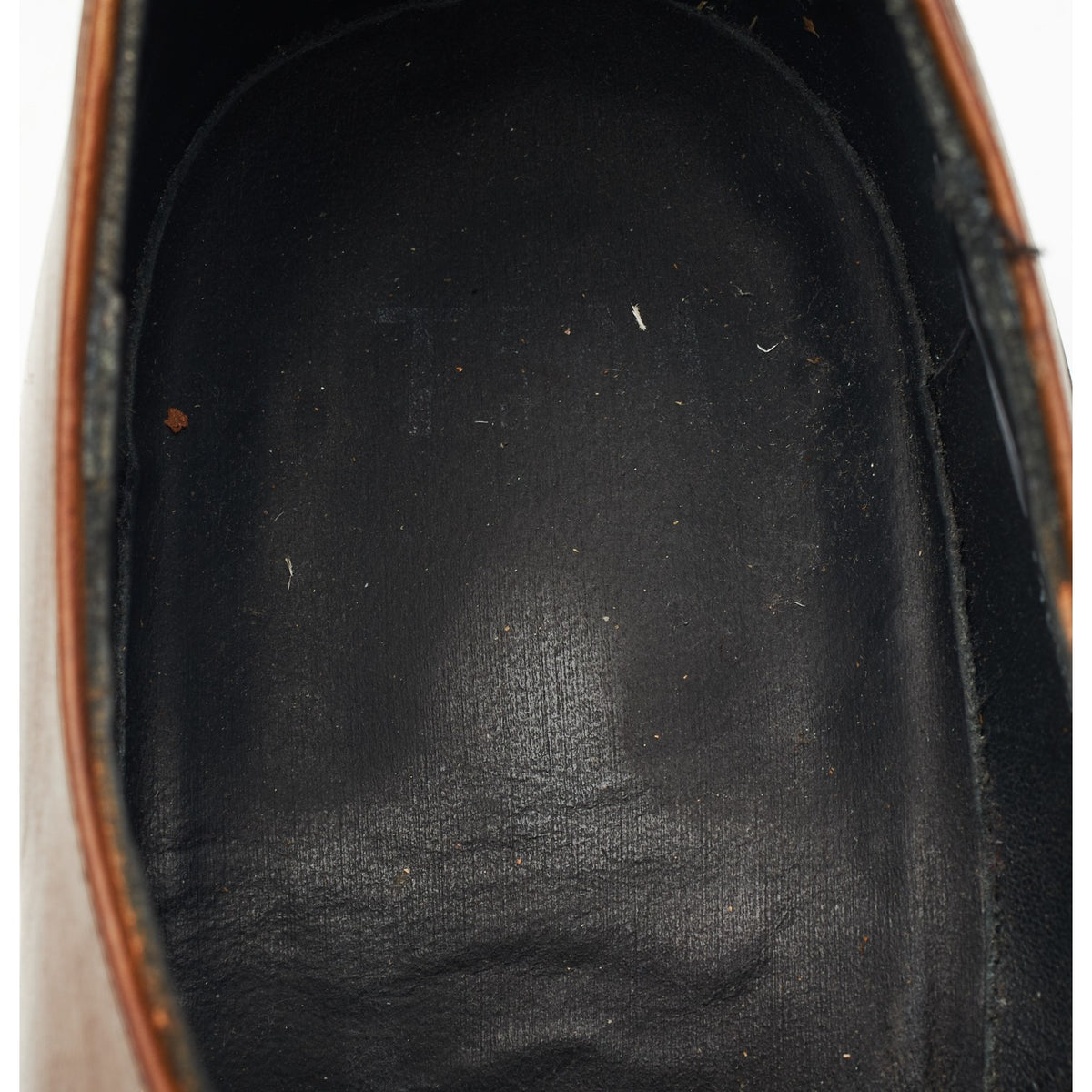 'Tough Times' Brown Leather Derby UK 10 F