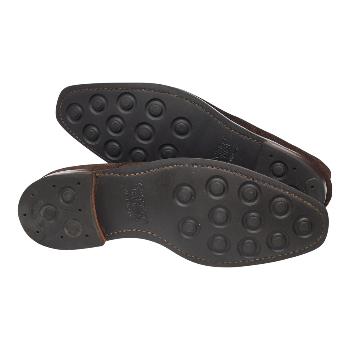 'Tetbury' Dark Brown Suede Chukka Boots UK 7 E