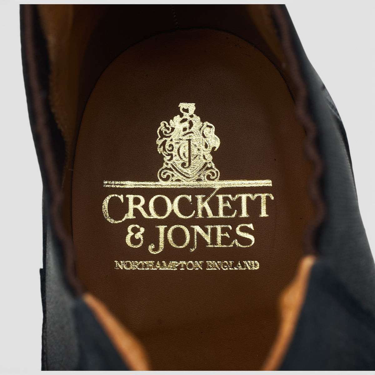 'Chelsea 5' Black Rough-Out Suede Chelsea Boots UK 9 E