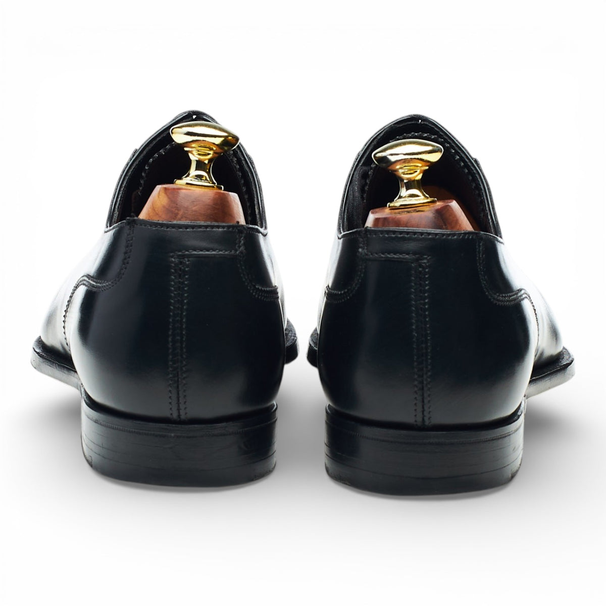 'Egerton' Black Leather Oxford UK 7.5 E