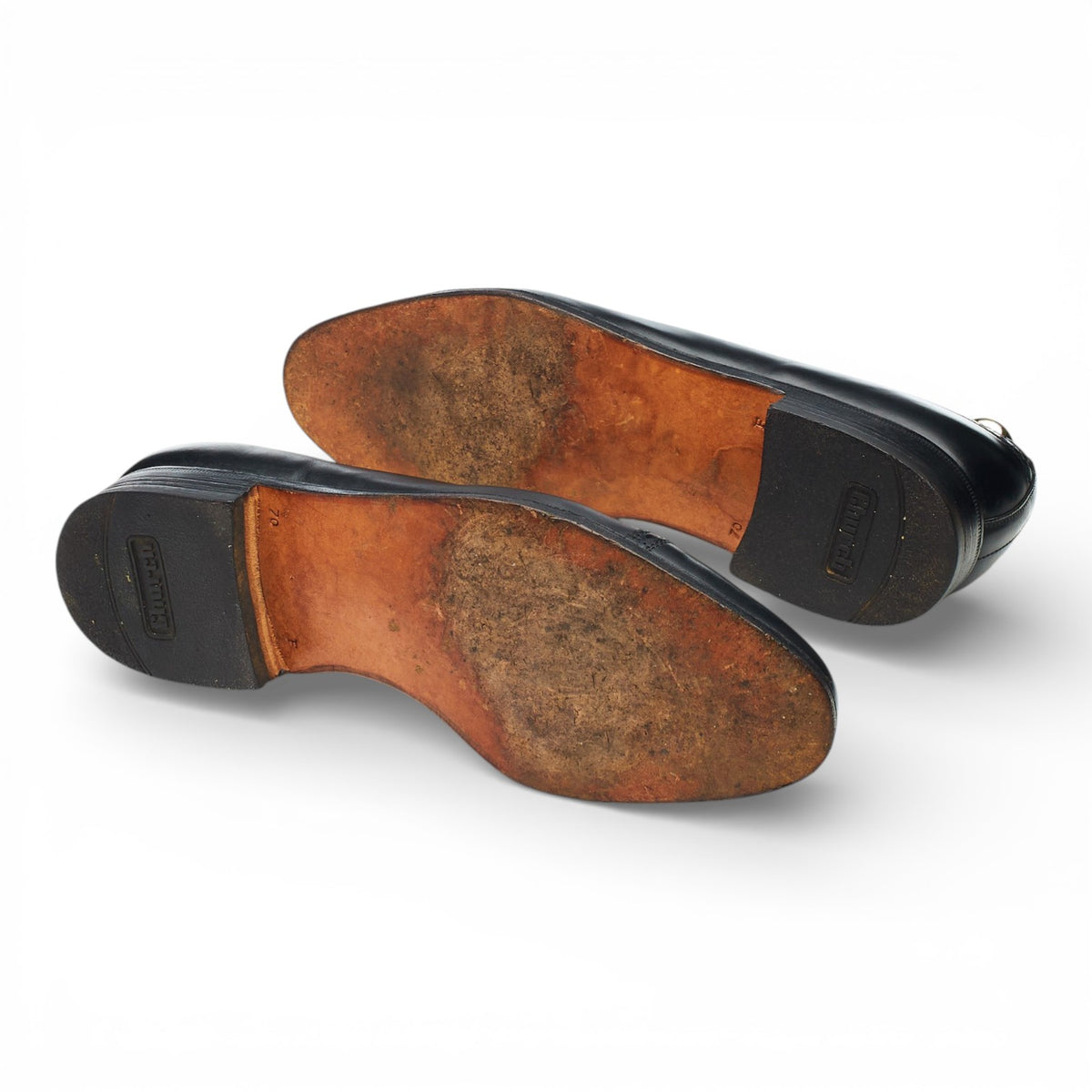 'King' Black leather Oxford Brogues UK 7 F