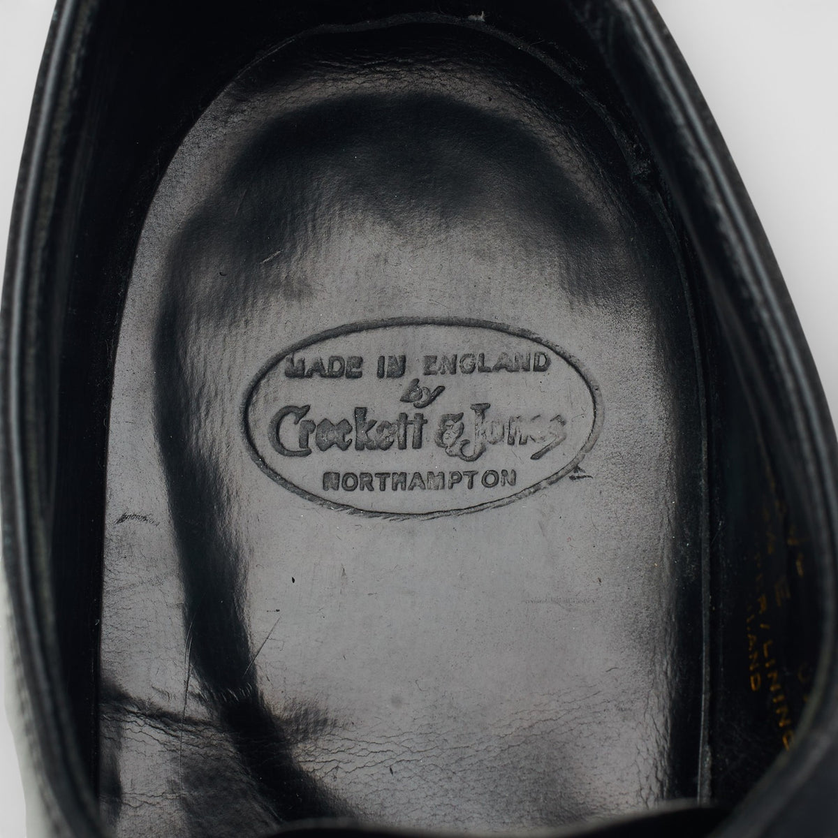 'Belgrave' Black Leather Oxford Brogues UK 9.5 E