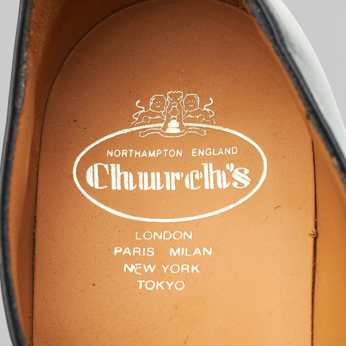 'Goddard' Black Leather Monk Strap UK 9 G