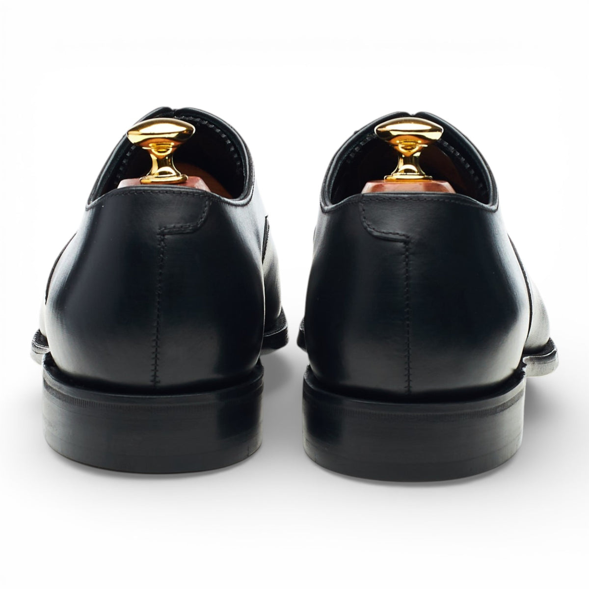 1880 'Aldwych' Black Leather Oxford UK 9 F