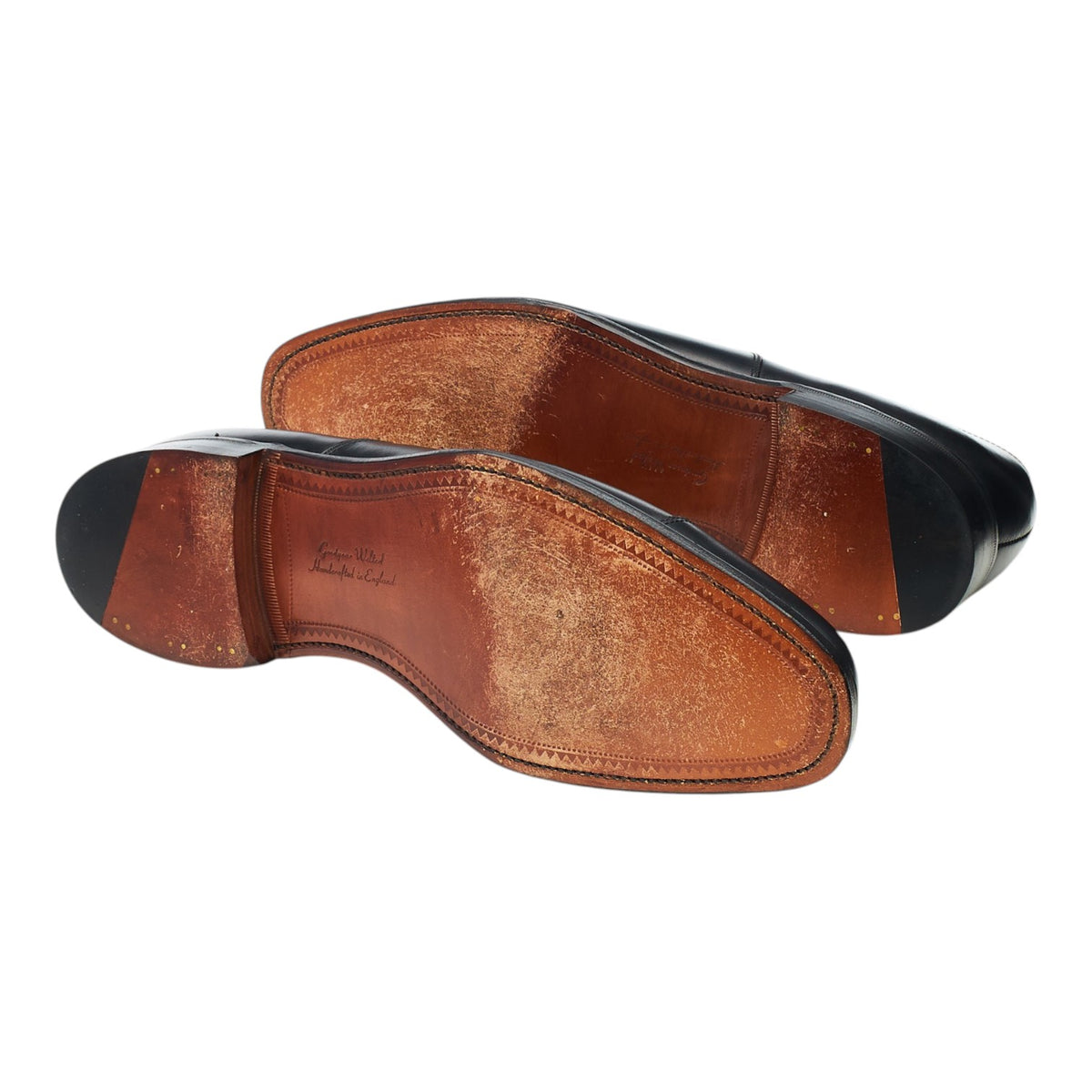 1880 'Aldwych' Black Leather Oxford UK 9 F