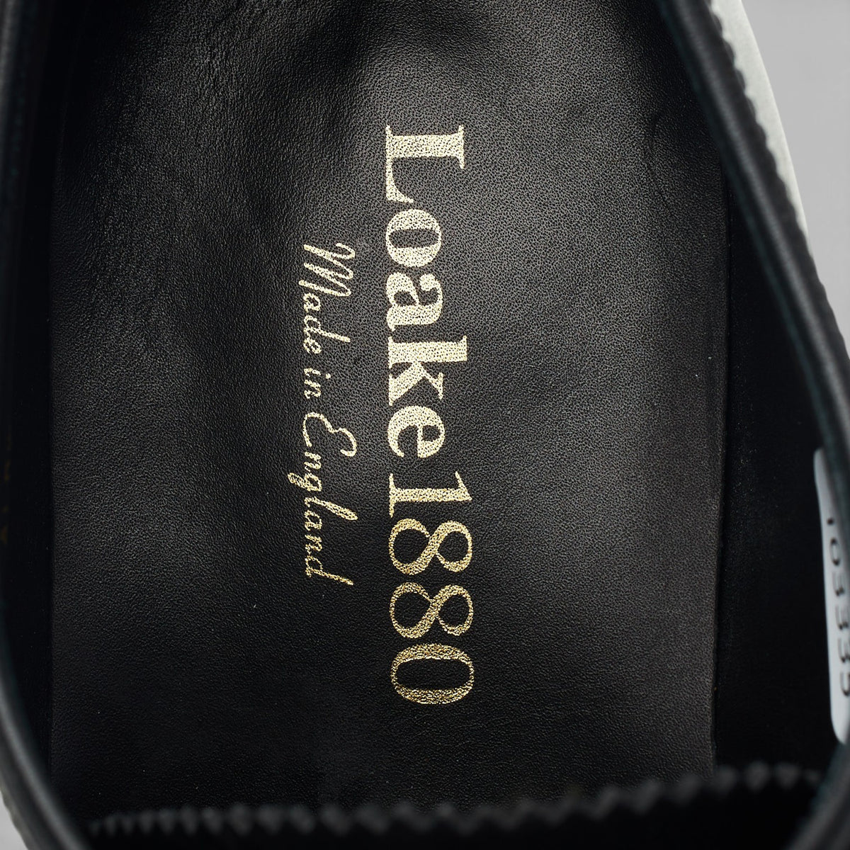 1880 'Aldwych' Black Leather Oxford UK 9 F