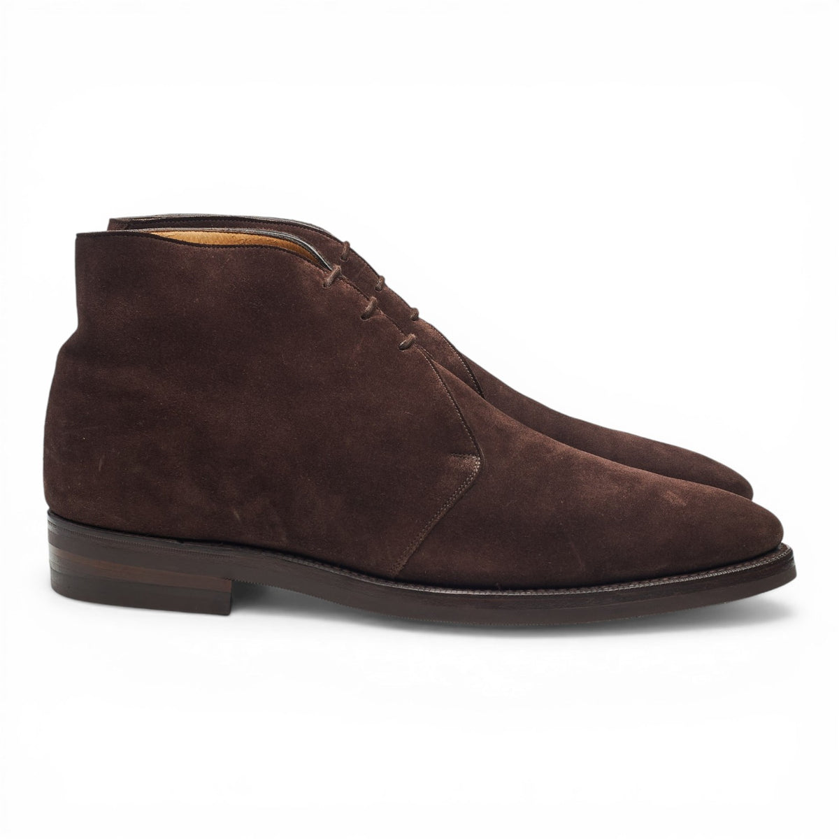 Dark Brown Suede Chukka Boots UK 8 F