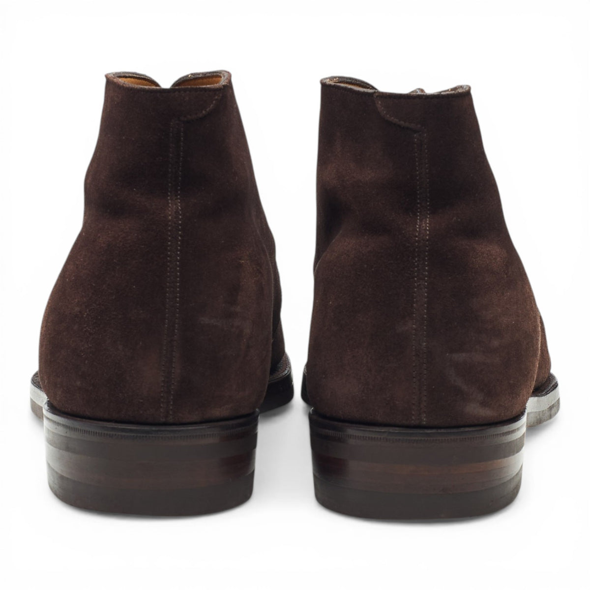 Dark Brown Suede Chukka Boots UK 8 F
