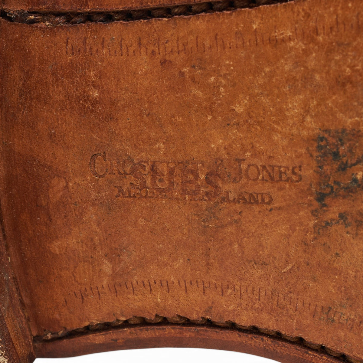 'Stanford' Tan Brown Leather Tassel Loafers UK 9.5 E