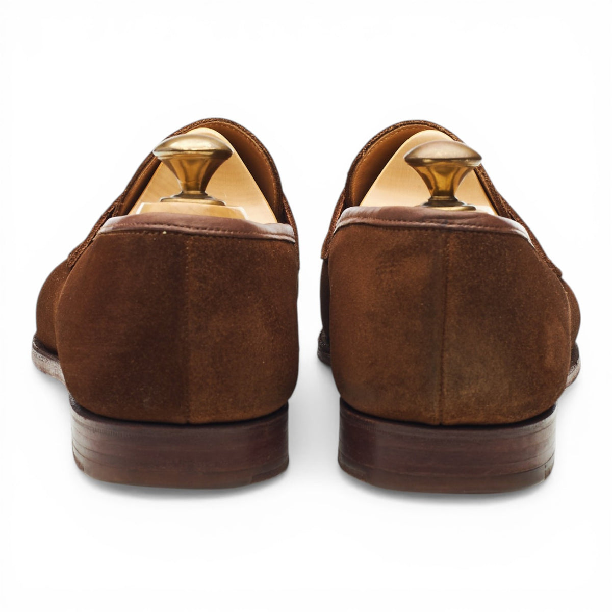 'Sydney' Snuff Brown Suede Loafers UK 9.5 E