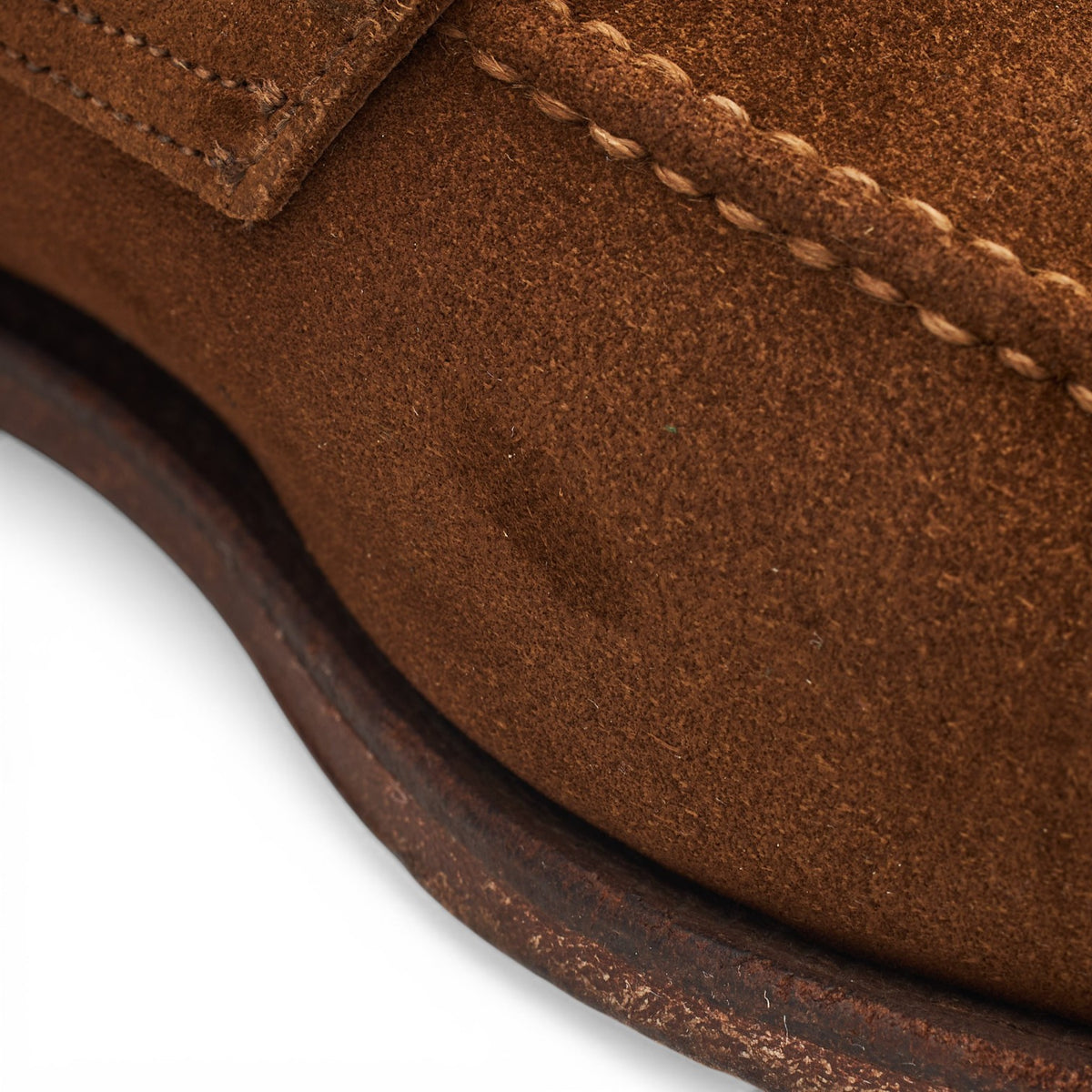 'Sydney' Snuff Brown Suede Loafers UK 9.5 E