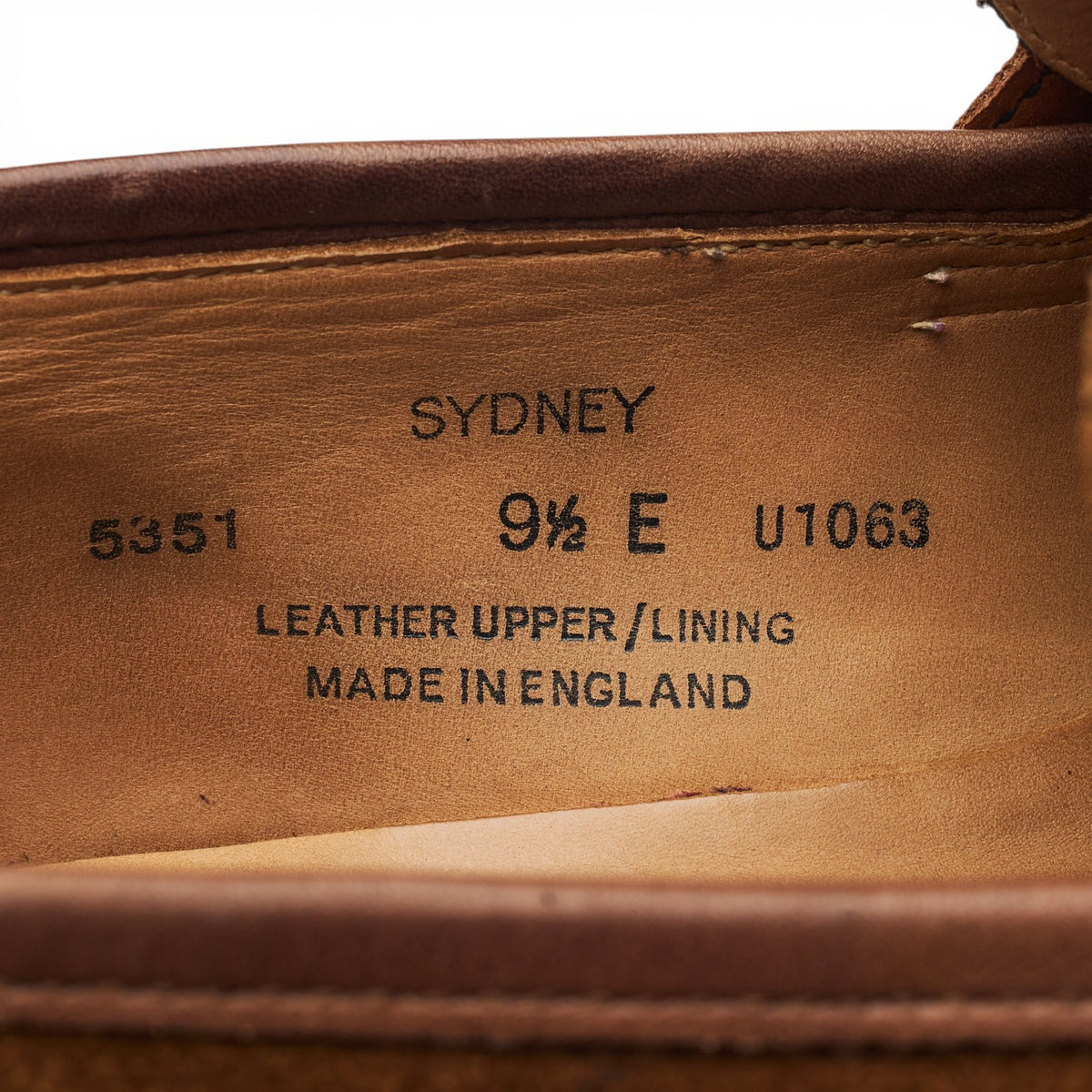 'Sydney' Snuff Brown Suede Loafers UK 9.5 E