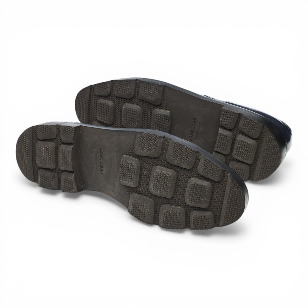 'Hayle' Navy Blue Leather Derby Brogues UK 10 E