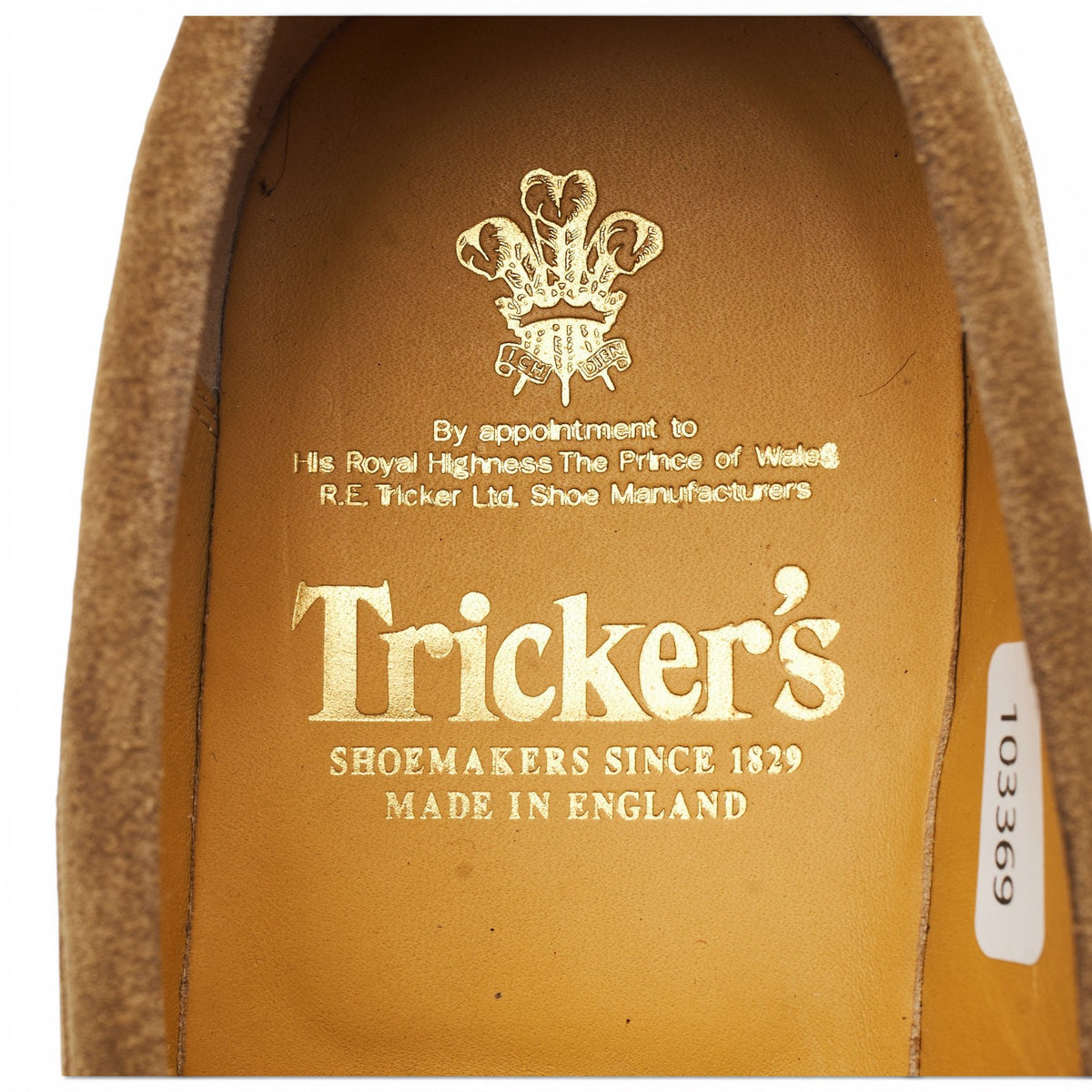 Tan Brown Suede Loafers UK 8