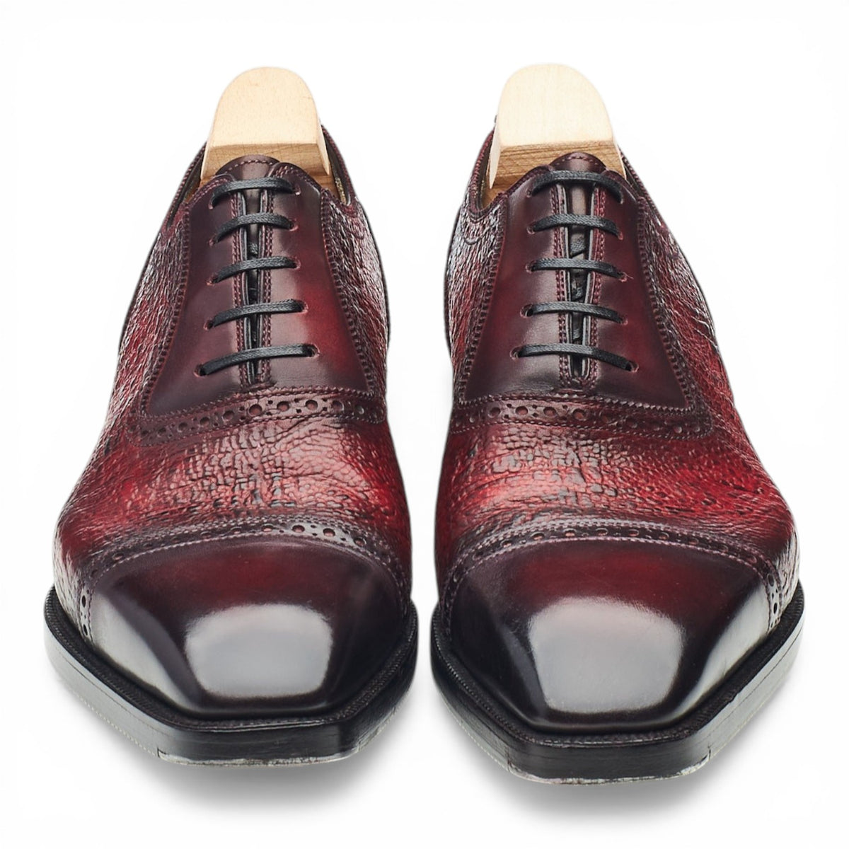 Argentum 'Principes 2' Burgundy Leather Oxford Brogues UK 7 E