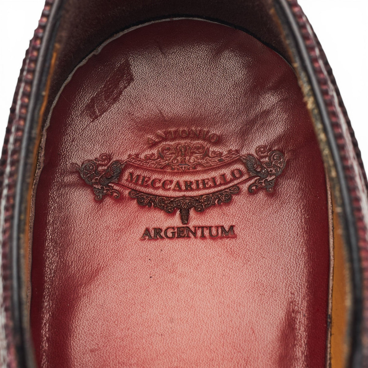 Argentum 'Principes 2' Burgundy Leather Oxford Brogues UK 7 E